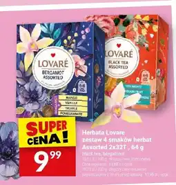 Twój Market Herbata Lovare zestaw 4 smaków herbat Assorted black tea oferta