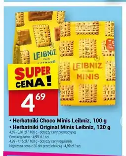 Twój Market Herbatniki Choco Minis Leibniz oferta