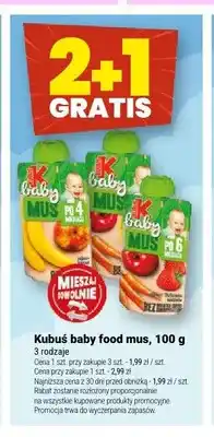 Twój Market Kubuś baby food mus oferta