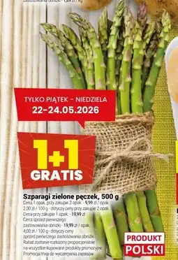 Twój Market Szparagi zielone pęczek oferta