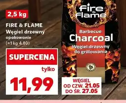 Kaufland Węgiel drzewny Fire & Flame oferta