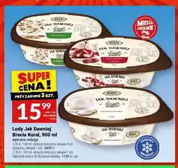 Twój Market Lody Jak Dawniej bakaliowe Bracia Koral oferta