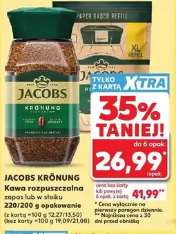 Kaufland Kawa rozpuszczalna w słoiku Jacobs Krönung oferta