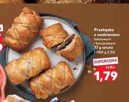Kaufland Przekąska z nadzieniem kakaowym i bananowym oferta
