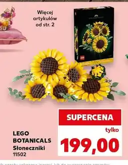 Kaufland Klocki LEGO Botanicals Słoneczniki 11502 oferta