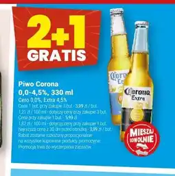Twój Market Piwo Corona Cero 0,0% oferta