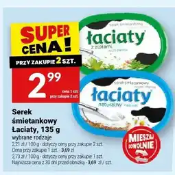 Twój Market Serek śmietankowy z ziołami Łaciaty oferta