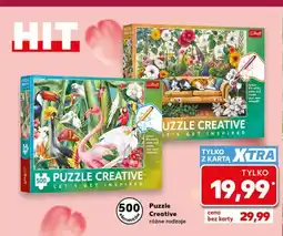 Kaufland Puzzle Creative 500 elementów oferta