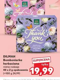 Kaufland Bombonierka herbaciana Thank You oferta