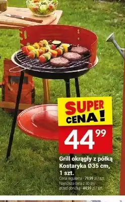 Twój Market Grill okrągły z półką Kostaryka Ø35cm oferta