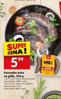 Twój Market Kaszanka extra na grilla Białecki oferta