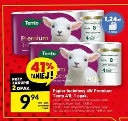 Twój Market Papier toaletowy 4W Premium Tento oferta