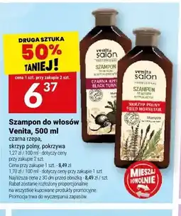 Twój Market Szampon do włosów Venita czarna rzepa oferta