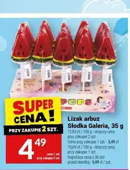Twój Market Lizak arbuz Słodka Galeria oferta