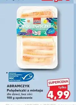 Kaufland Polędwiczki z mintaja dla dzieci bez ości Abramczyk oferta