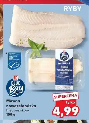 Kaufland Miruna nowozelandzka filet bez skóry Blue Bay oferta