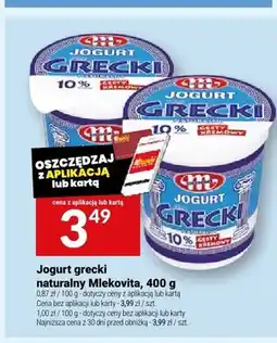 Twój Market Jogurt grecki naturalny Mlekovita oferta
