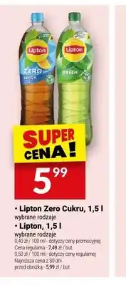 Twój Market Napój Lipton Zero Cukru oferta