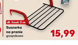 Kaufland Suszarka na pranie grzejnikowa dł. linek 3m oferta