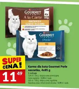 Twój Market Karma dla kota Gourmet Perle saszetka 4-pak oferta