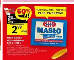 Twój Market Masło Polskie ekstra Mlekovita 82% tł oferta