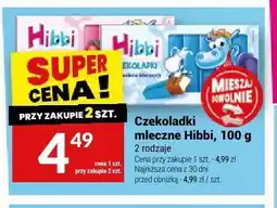 Twój Market Czekoladki mleczne Hibbi oferta