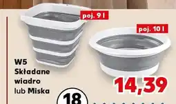 Kaufland Składane wiadro W5 poj oferta