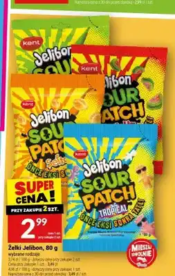 Twój Market Żelki Jelibon Sour Patch oferta