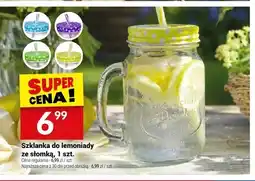 Twój Market Szklanka do lemoniady ze słomką oferta