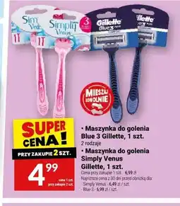 Twój Market Maszynka do golenia Blue 3 Gillette oferta
