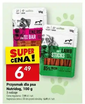 Twój Market Przysmak dla psa Nutridog oferta