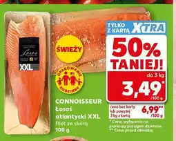 Kaufland Łosoś atlantycki XXL filet ze skórą Connoisseur oferta