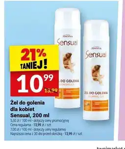 Twój Market Żel do golenia dla kobiet Sensual oferta