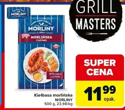 Carrefour Kiełbasa morlińska Morliny oferta