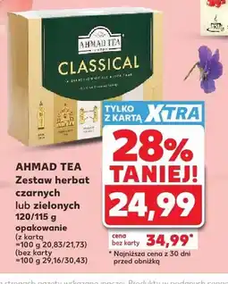 Kaufland Zestaw herbat czarnych Classical oferta