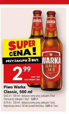 Twój Market Piwo Warka Classic oferta