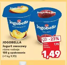 Kaufland Jogurt owocowy Jogobella brzoskwinia oferta