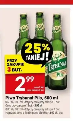 Twój Market Piwo Trybunał Pils oferta