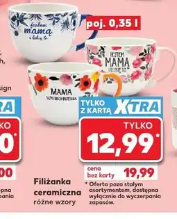 Kaufland Filiżanka ceramiczna oferta