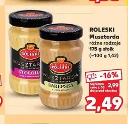 Kaufland Musztarda ROLESKI stołowa oferta