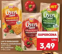 Kaufland Krakersy wielozbożowe Lay's Oven Baked o smaku pomidor z bazylią oferta