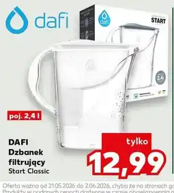 Kaufland Dzbanek filtrujący DAFI Start Classic oferta