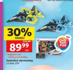 Auchan Samolot sterowany One Two Fun 2,4GHz oferta