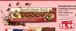Kaufland Czekolada mleczna Nussbeisser Gold oferta