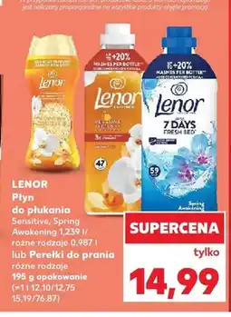 Kaufland Płyn do płukania Lenor Sensitive oferta