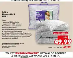 Kaufland Kołdra Elegance KEC 1 KMT 1 wym. 160x200cm oferta