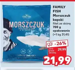 Kaufland Morszczuk kapski filet ze skórą FAMILY FISH oferta