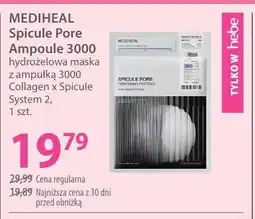 Hebe Hydrożelowa maska z ampułką 3000 Collagen x Spicule System 2 MEDIHEAL Spicule Pore Ampoule 3000 oferta