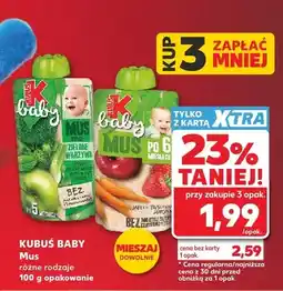 Kaufland Mus Kubuś Baby oferta
