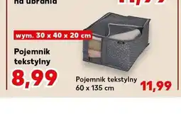 Kaufland Pojemnik tekstylny 60x135cm oferta